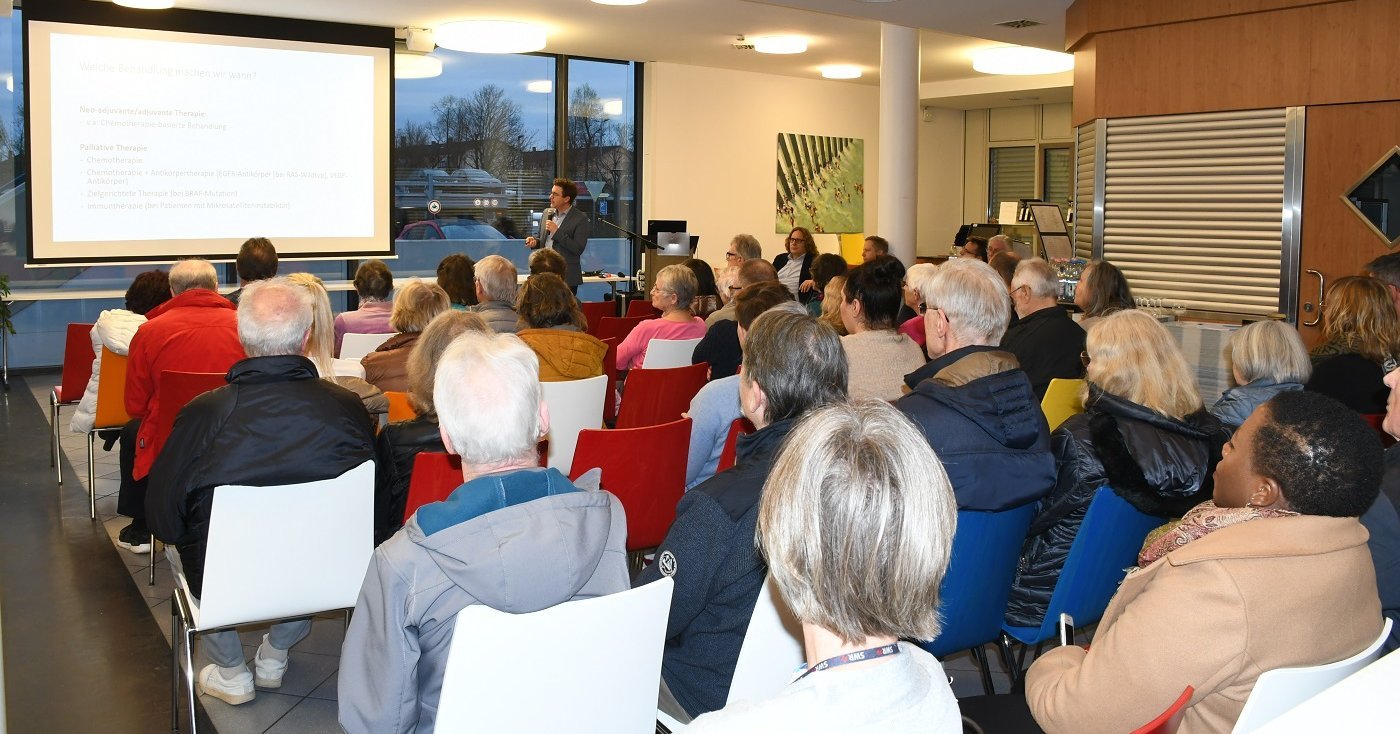 Patienteninfotag Darmkrebs, zertifiziertes Darmkrebszentrum GRN-Klinik Weinheim