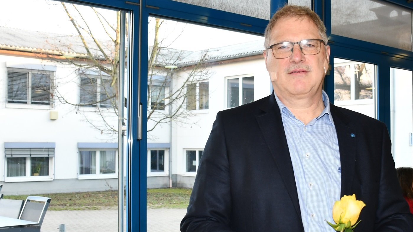 GRN-Klinik Schwetzingen Jubilare und Pensionäre 2023 Jürgen Häuselmann