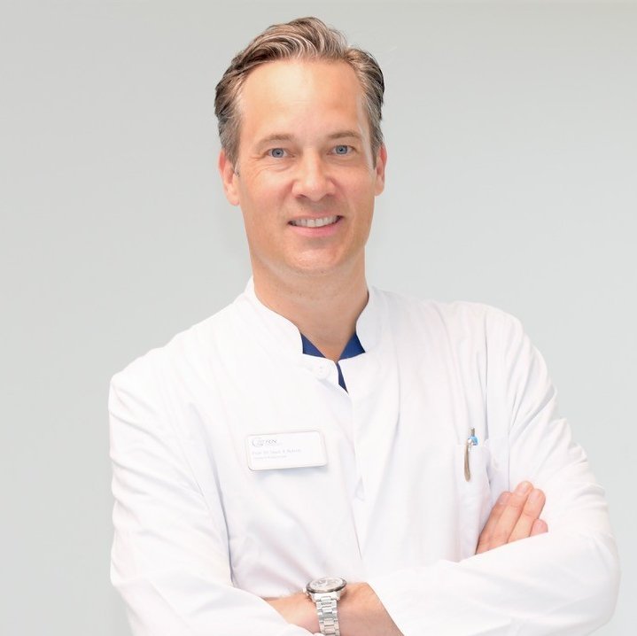 Prof. Dr. Scholz, Chefarzt der Abteilung für Kardiologie und Angiologie der GRN-Klinik Sinsheim