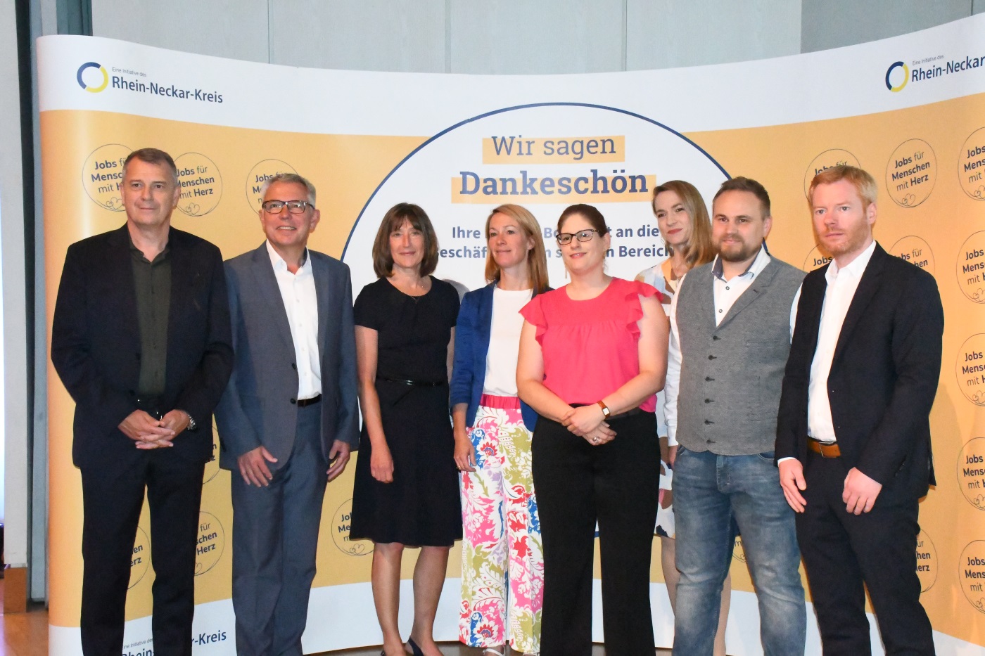 Abschlussveranstaltung der Kampagne Soziale Berufe / Berufe mit Herz vom Rhein-Neckar-Kreis im Palatin Wiesloch
