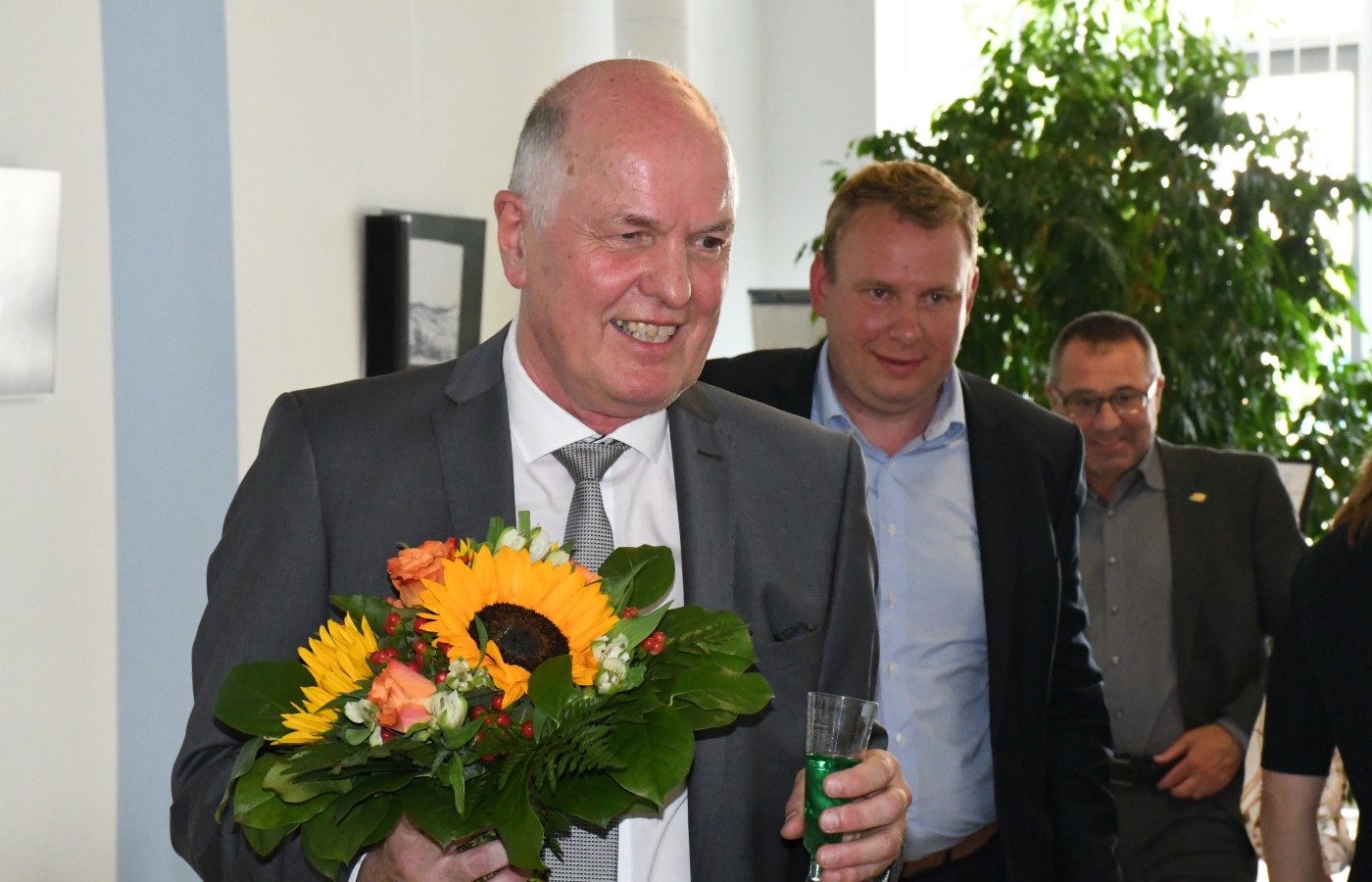Verabschiedung von Dr. Johannes Berentelg, Chefarzt Innere Medizin, in der GRN-Klinik Sinsheim