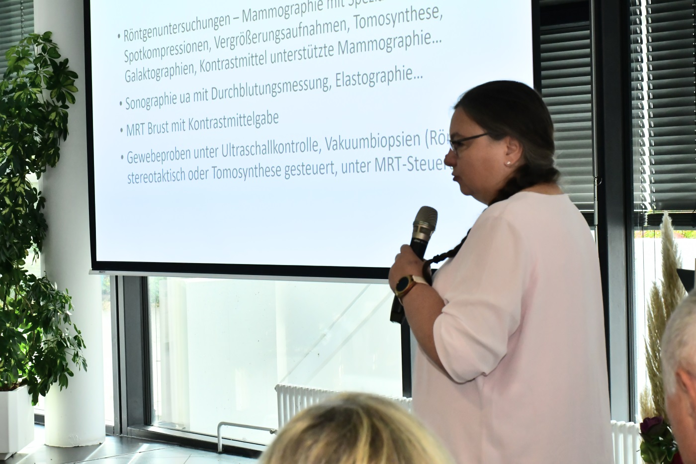 Patienteninformationstag Brustzentrum der GRN-Klinik Weinheim, Carmen Czechak-Reimann