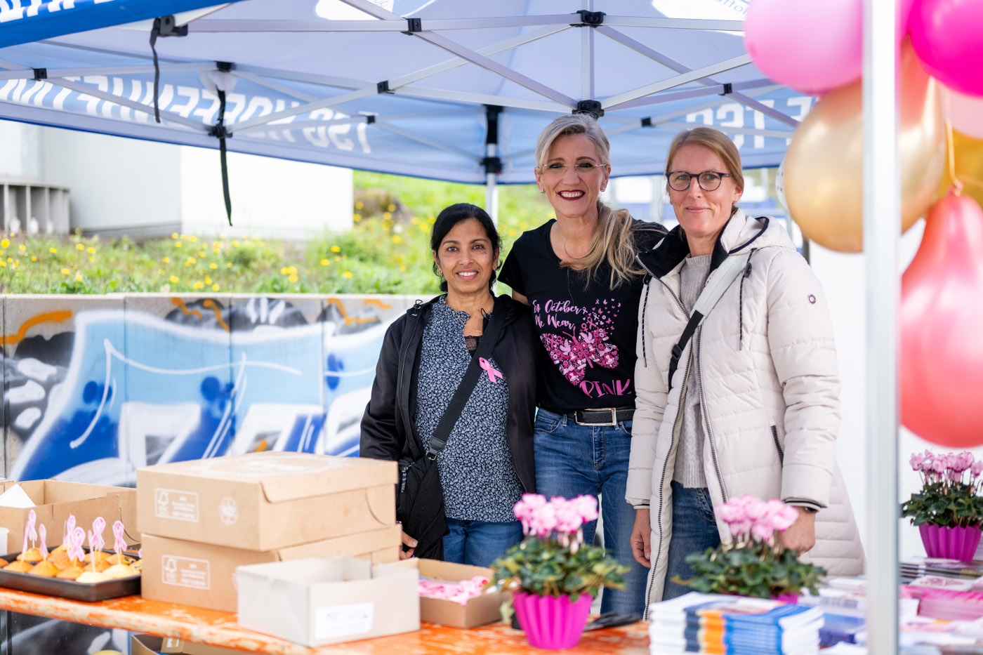 Breast Cancer - gemeinsam gegen Brustkrebs; TSG Hoffenheim und GRN Brustzentrum Sinsheim
