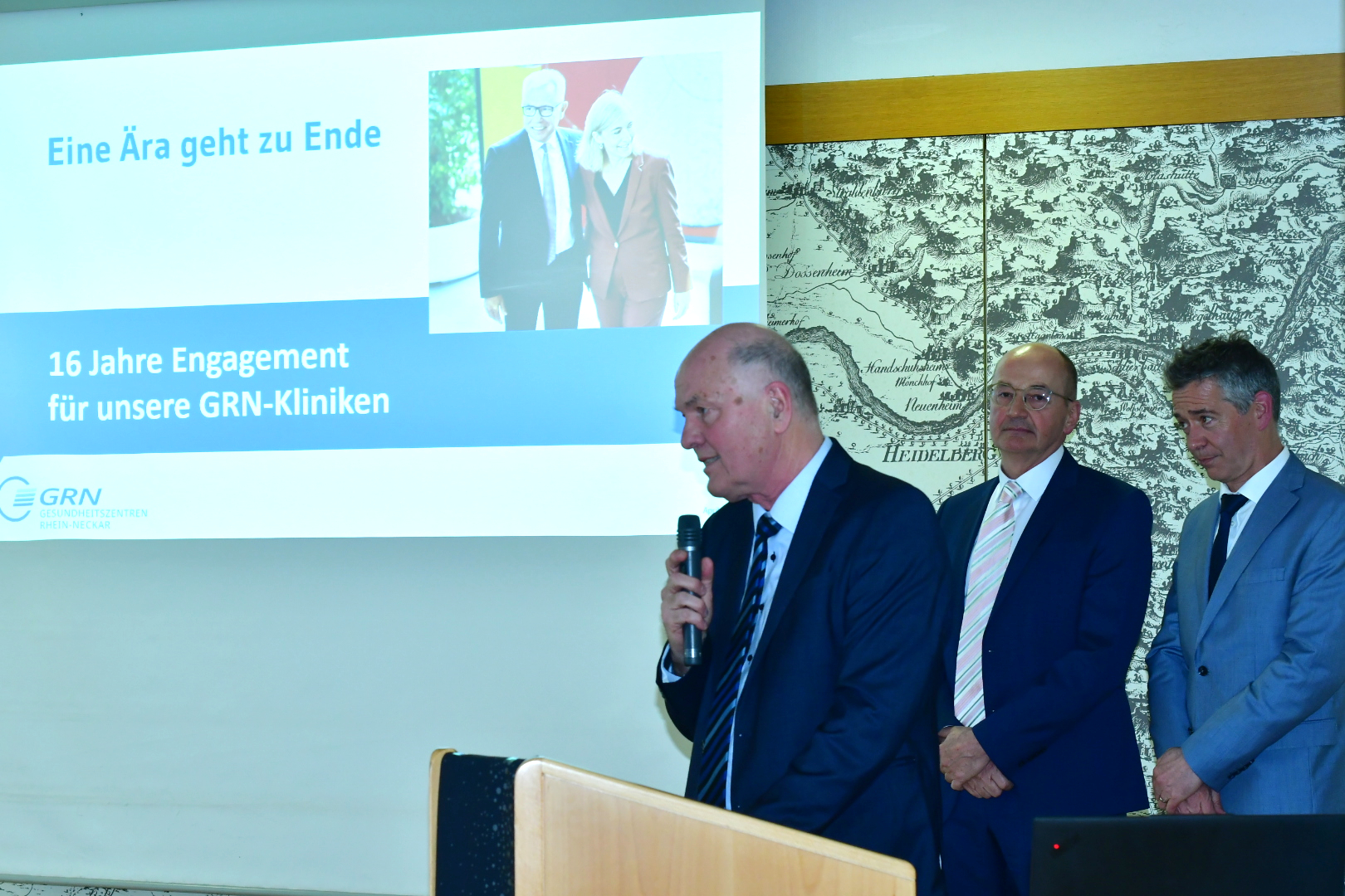 Verabschiedung Landrat Stefan Dallinger aus dem GRN-Verbund